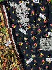 Alhamdulilla Aneela MOST DEMANDING EDITION 03PCS UNSTITCHED SUIT