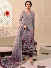FABRIC ORGANZA Suit With Malai crap Trouser