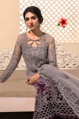 FABRIC ORGANZA Suit With Malai crap Trouser