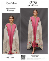 URGE MOST DEMANDING EDITION 03PCS UNSTITCHED SUIT